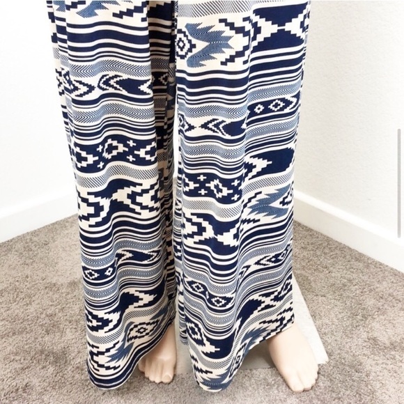 Papaya tribal print strapless jumpsuit - Picture 3 of 8